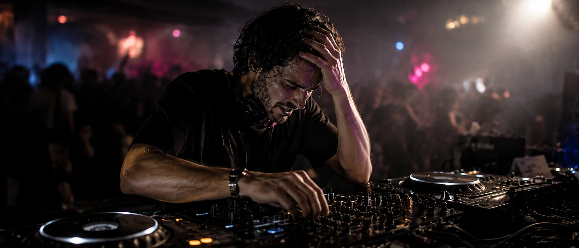 DJ frustrado com poucas oportunidades